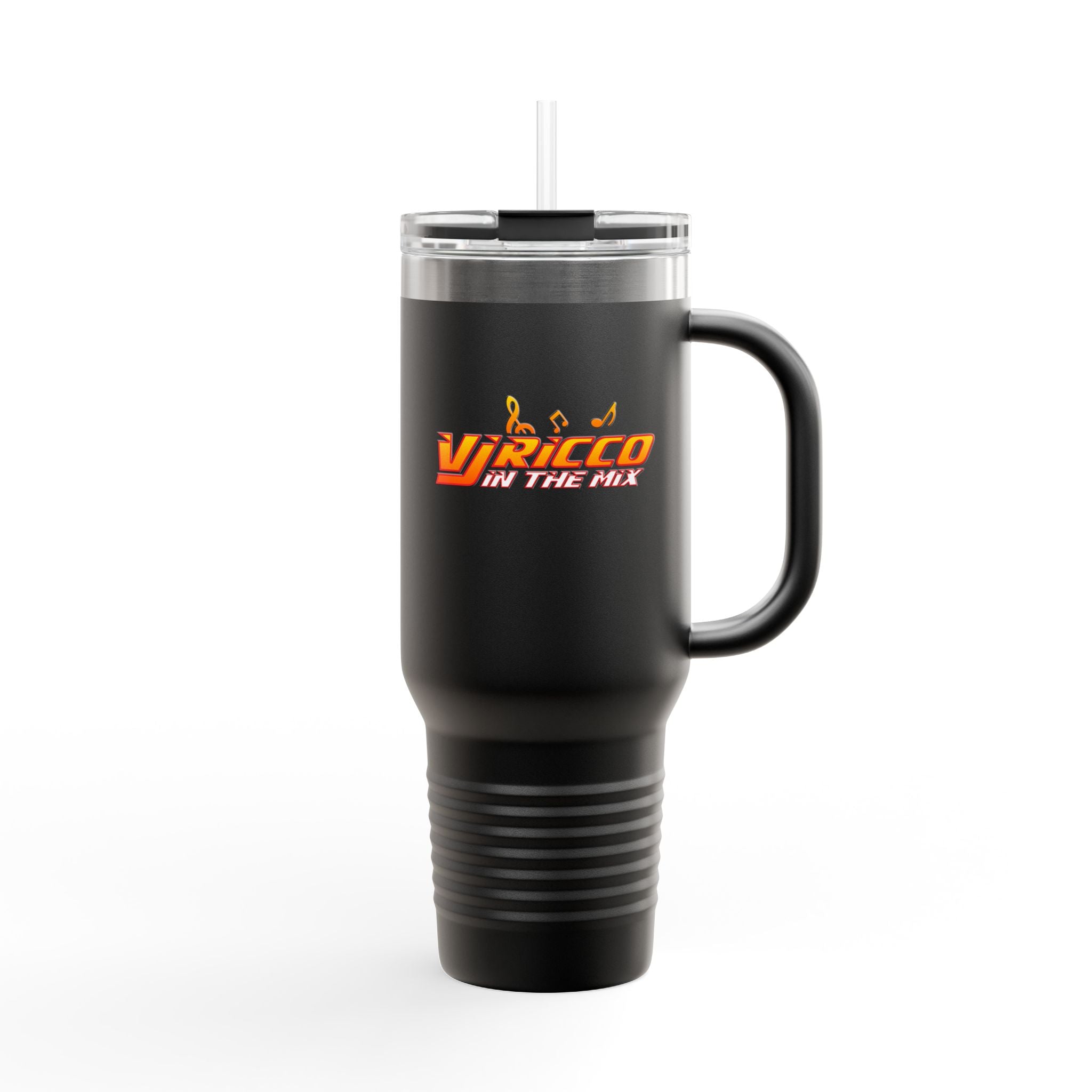 "VJ Ricco"🎤 Insulated Travel Mug - 40oz | Perfect for Music Lovers & On-the-Go Refreshments